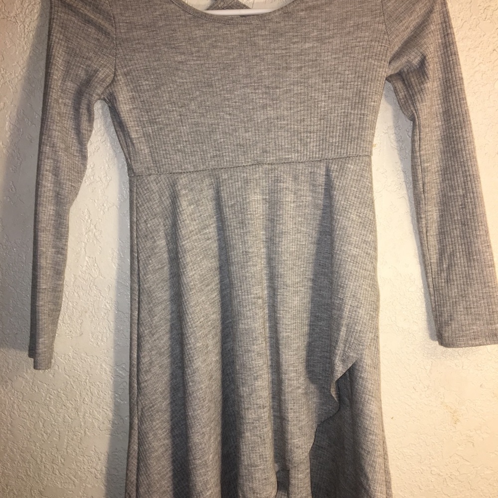 Girls grey dress